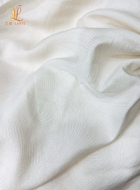 双面真丝织金闪光提花面料服装设计布高端定制