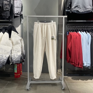 男子反伍系列宽松束脚保暖运动长裤 卫裤 AKLV927 新款 李宁2025冬季