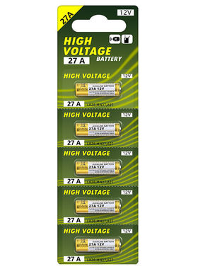 23A12V电动车库卷帘门遥控器电池27a12v门铃引闪器摩托12伏小号