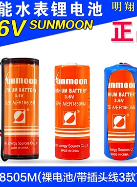 瀚兴日月ER18505M家用3.6V锂电池原装IC插卡式智能水表电专用电池