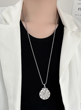 钛钢细项链女嘻哈叠戴轻奢小众