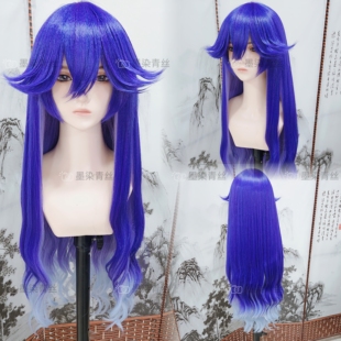 墨染青丝假发定制 鸣潮 洛瑟菈cos假发来图定做各种人物假毛假发