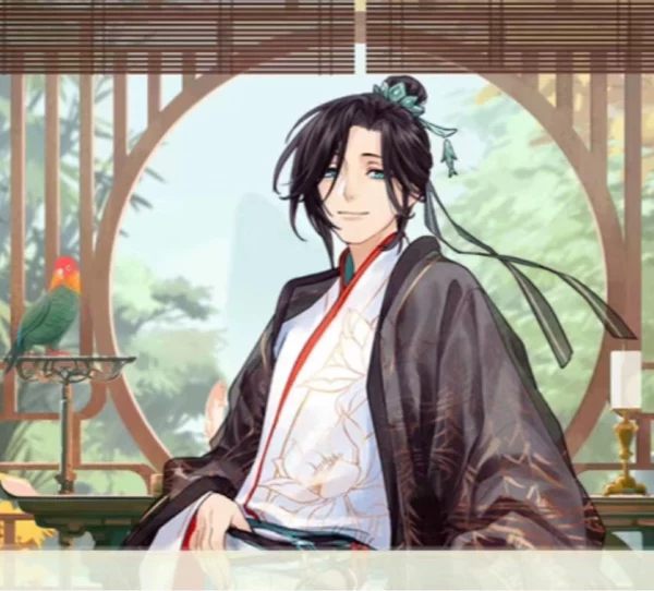 来图定制cos假发墨染青丝