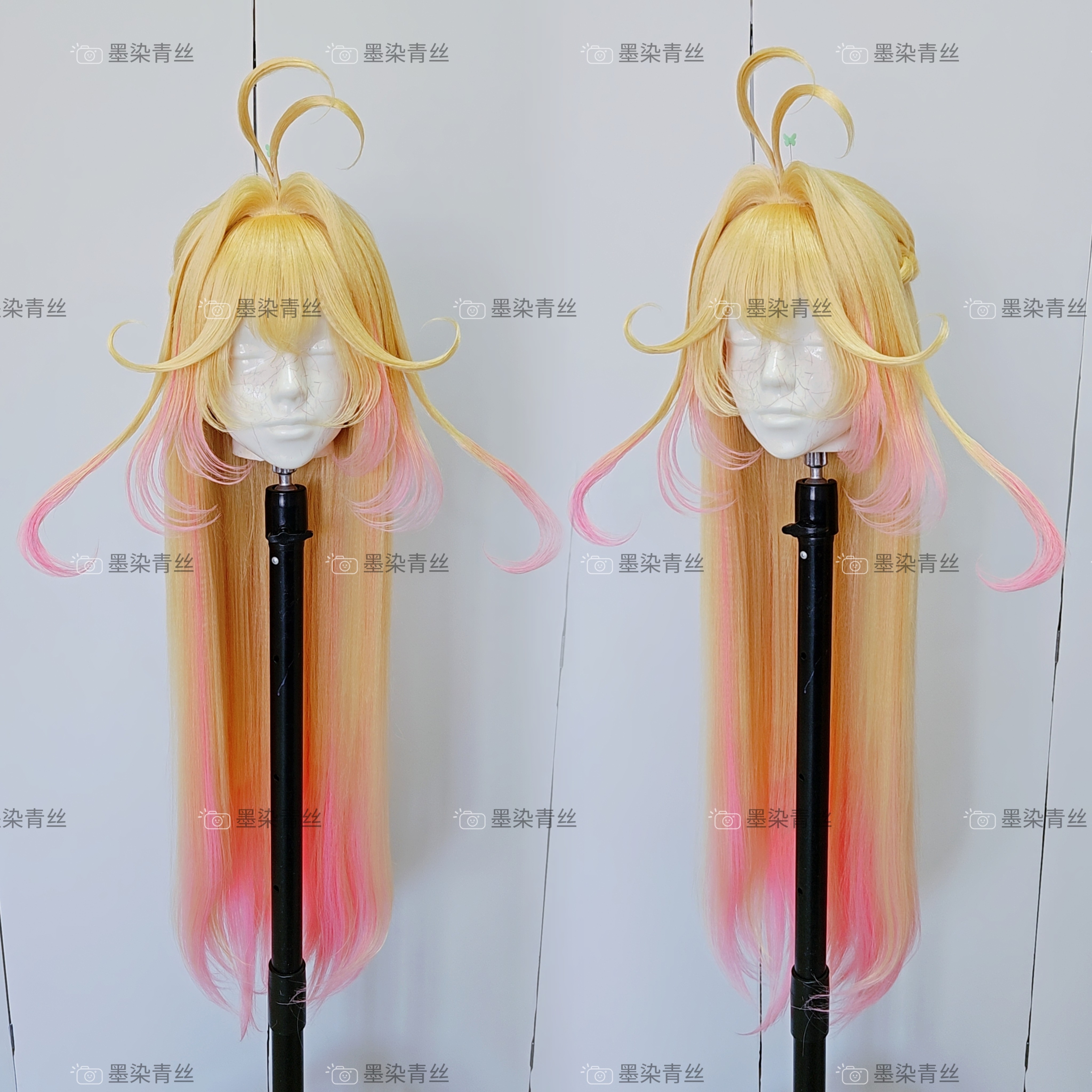 来图定制名侦探光之美少女 露露卡 影子小姐反重力版cos假发假毛