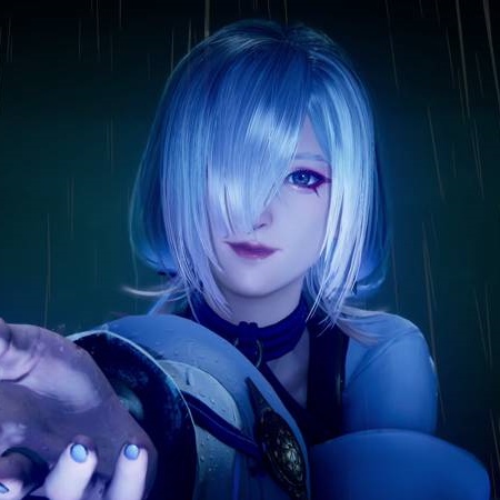 墨染青丝定制假发 忍龙4  黑龙巫女濑织cos假发定做各种人物假发