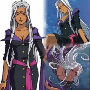 墨染青丝假发定制 oh my goodness Urd cos假发来图定做各种假毛