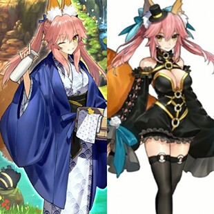 墨染青丝假发定做cosplayFGO玉藻前假毛一件起定做各种人物假发