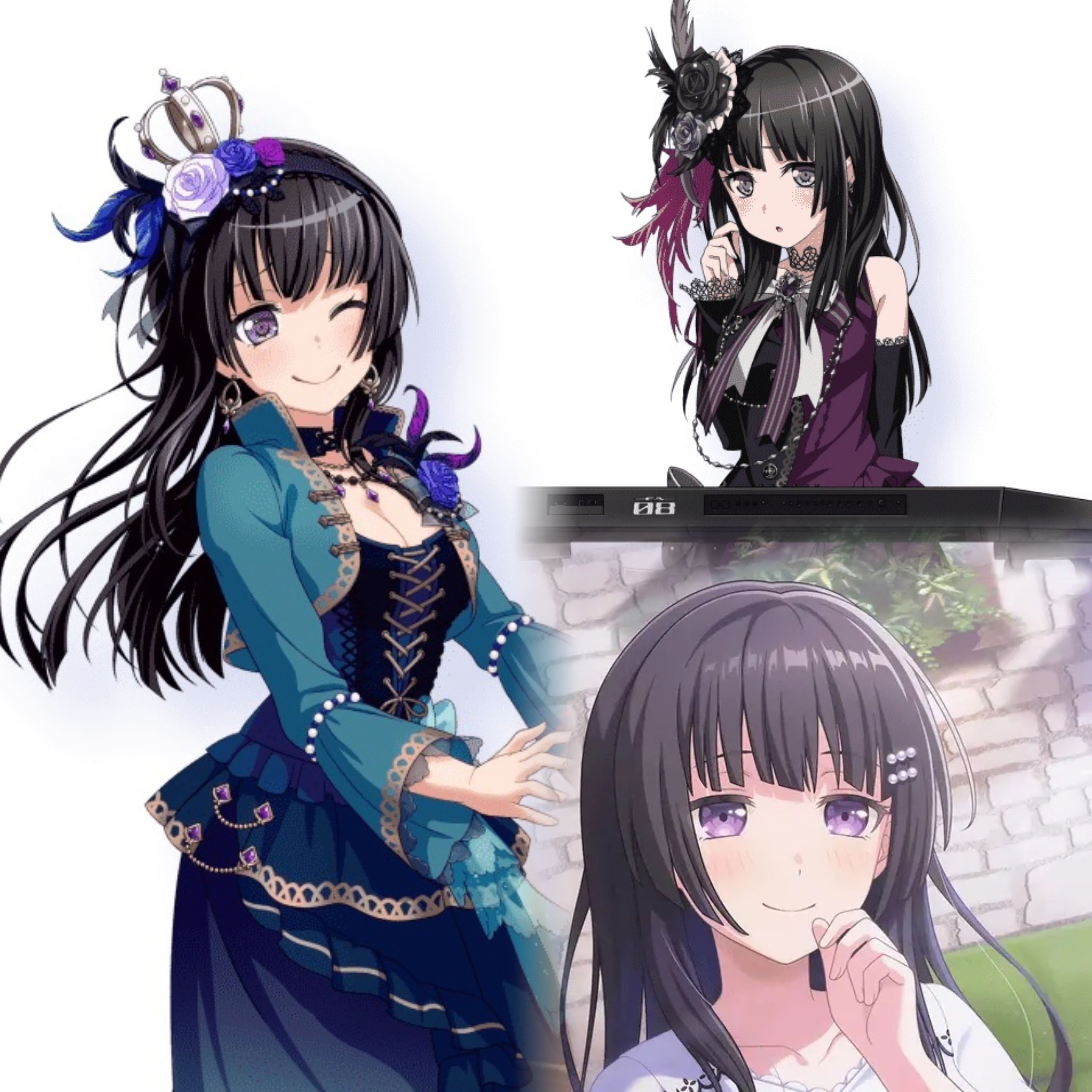 墨染青丝假发定制 白金燐子cos假发来图定做各种人物假毛假发