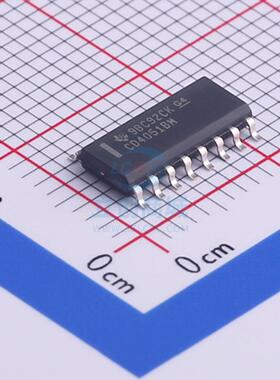 模拟开关/多路复用器 CD4051BM96 SOIC-16_150mil TI 全