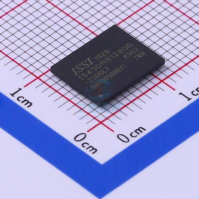 DDR SDRAM IS43DR81280B-25DBLI BGA-60 ISSI(美国芯成)