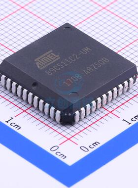 单片机(MCU/MPU/SOC) AT89C51IC2-SLSUM PLCC-44 MIC 全新原装进