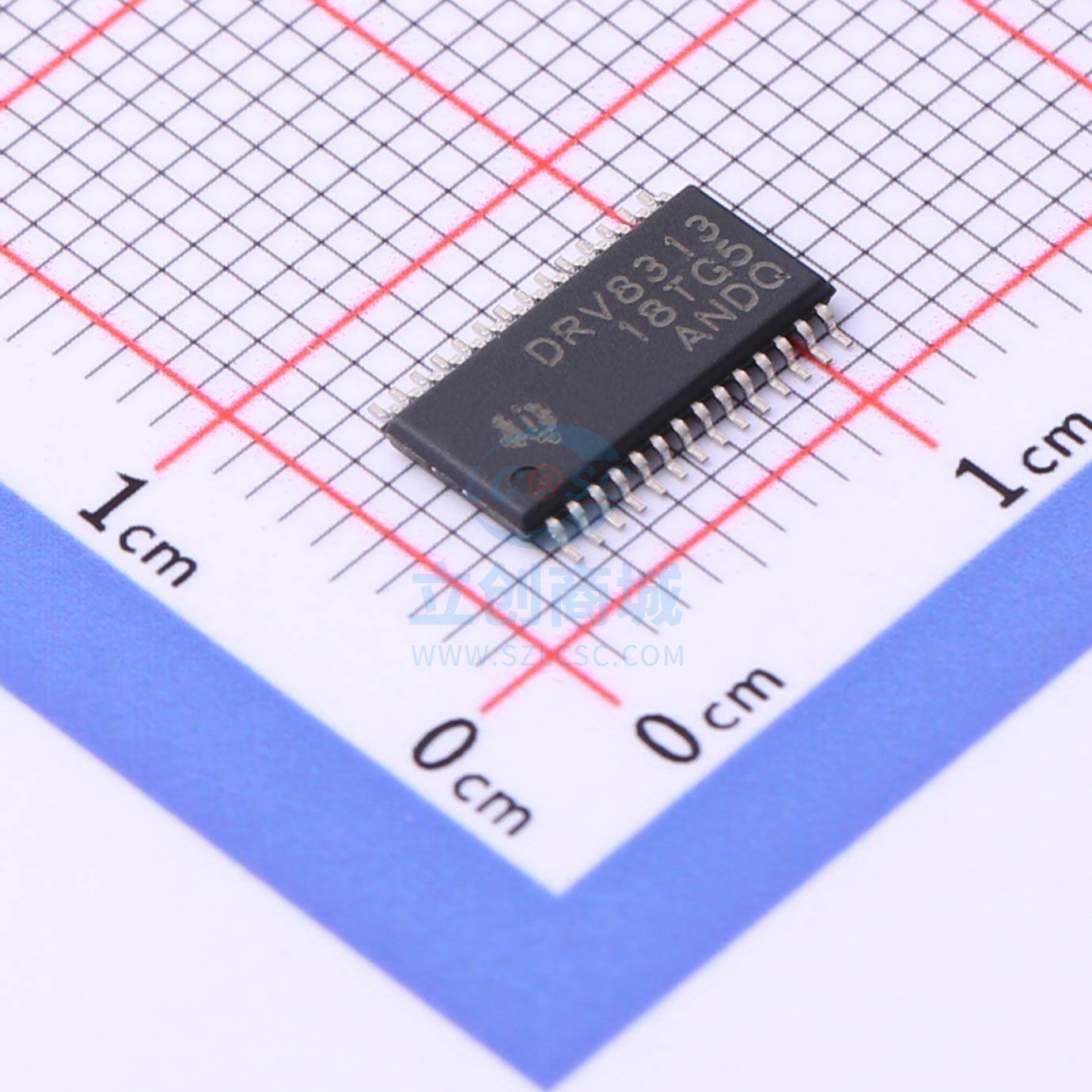 电机驱动芯片 DRV8313PWP HTSSOP-28 TI()