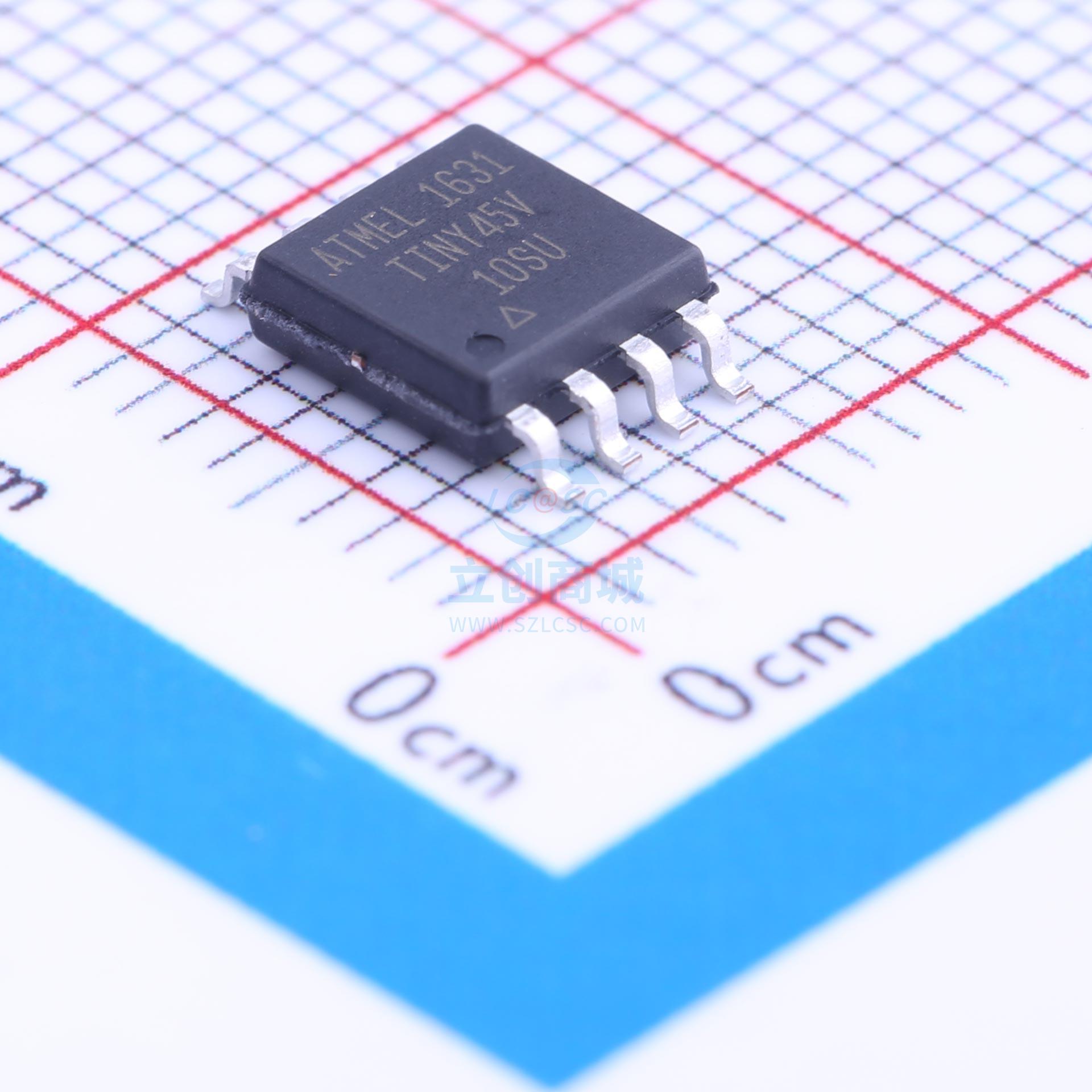 单片机(MCU/MPU/SOC) ATTINY45V-10SU SOIC-8_208mil MIC 全新原