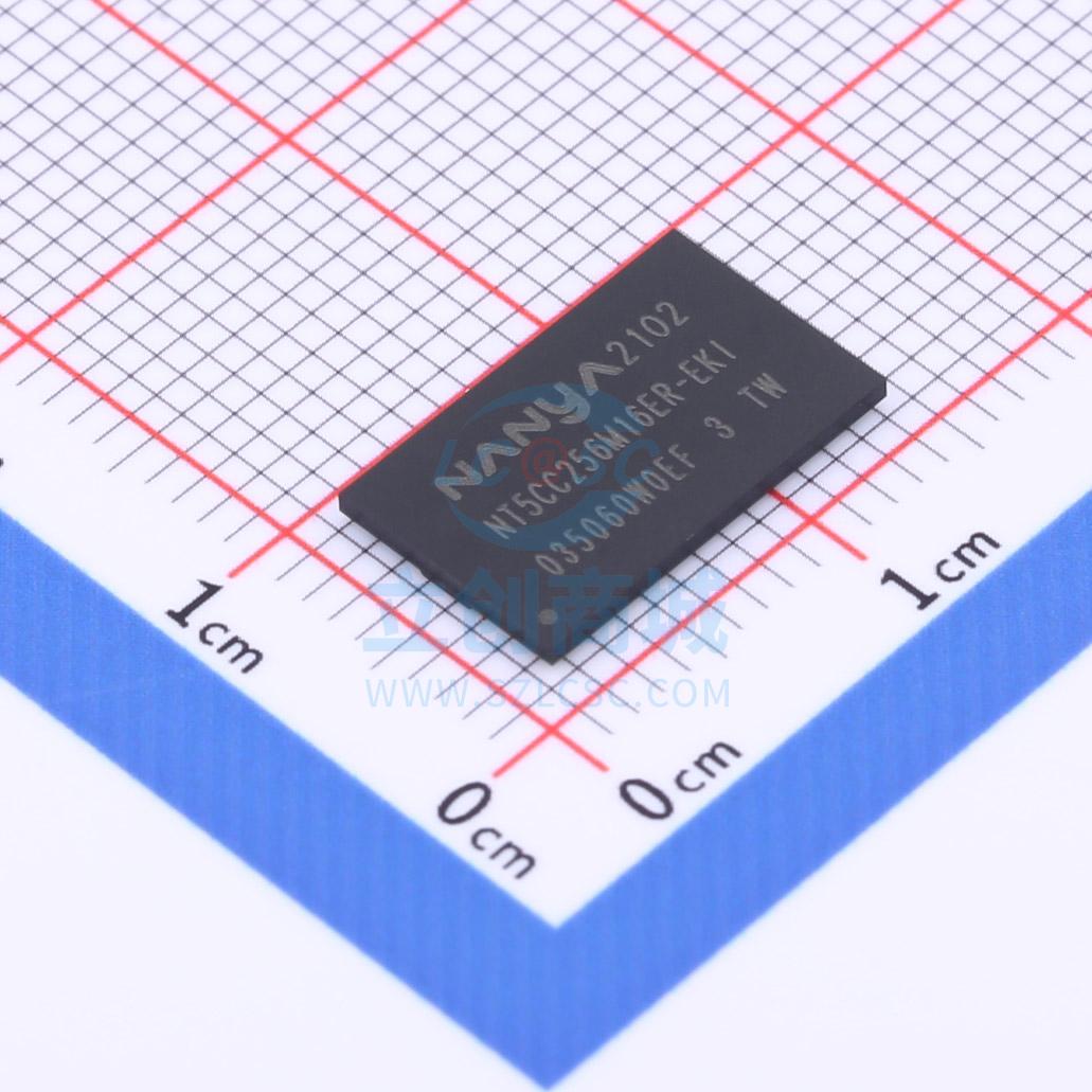 DDR SDRAM NT5CC256M16ER-EKI TFBGA-96 Nanya(南亚科技)
