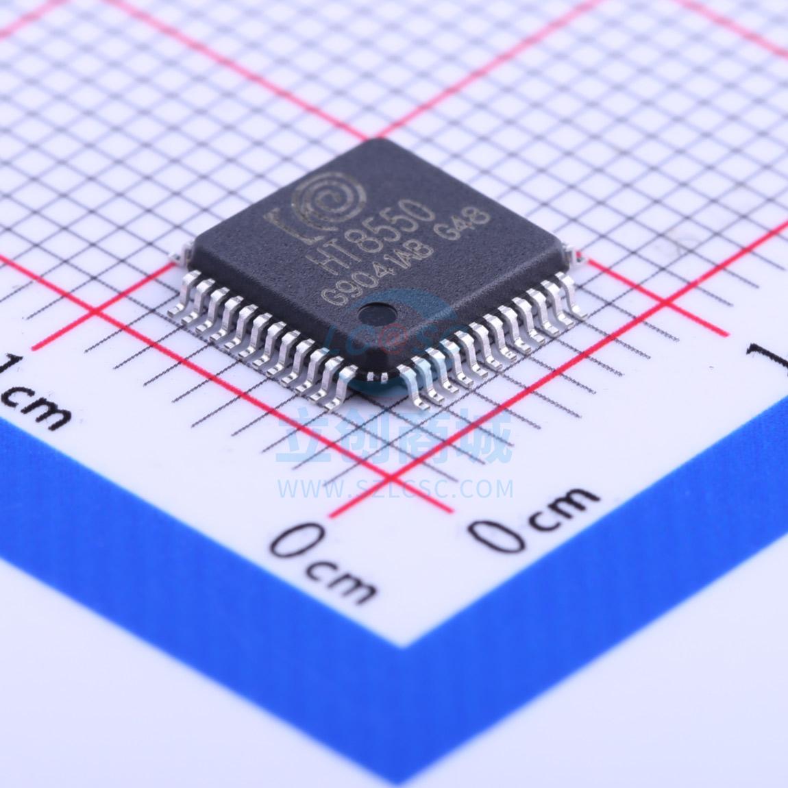 单片机(MCU/MPU/SOC) HT8550 LQFP-48_7x7x05P 全新原装进口