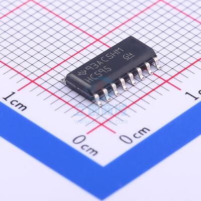 寄存器 SN74HC595DR SOIC-16_150mil TI 全新原装正品