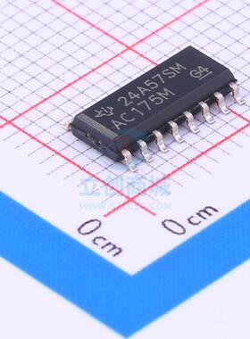 触发器 CD74AC175M96 SOIC-14_150mil TI 全新原装进口