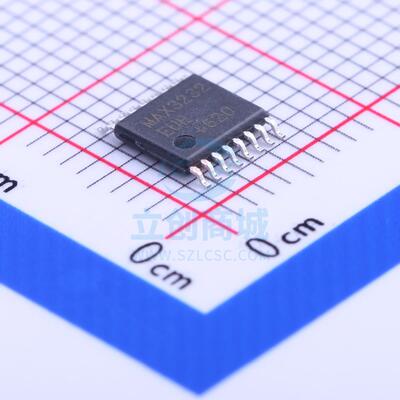 RS232芯片 MAX3232EUE+ TSSOP-16 MAXIM(美信)