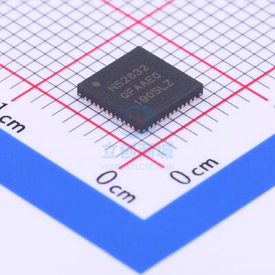 无线收发芯片 NRF52832-QFAA-R QFN-48_6x6x04P 全新原装进口