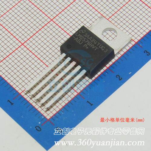 DC-DC电源芯片 LM2576HVT-ADJ TO-220-5 TI()