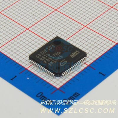 单片机(MCU/MPU/SOC) GD32F103R8T6 LQFP-64_10x10x05P 全新原装