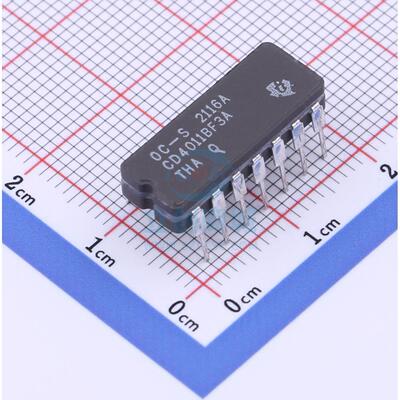 逻辑门 CD4011BF3A CDIP-14 TI 全新原装正品