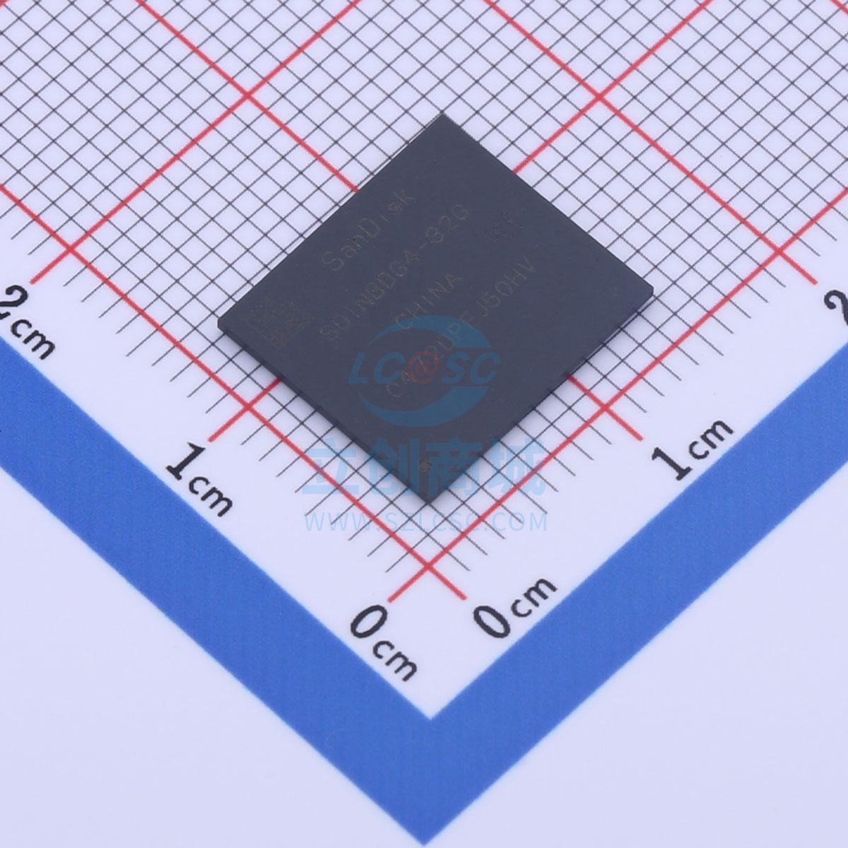 eMMC SDINBDG4-32G-XI1 11.5x13x1mm 全新原装现货