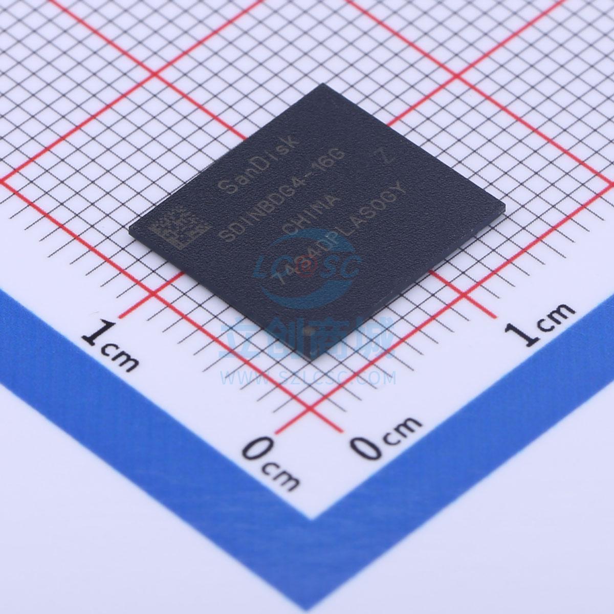 eMMC SDINBDG4-16G-ZA 11.5x13x0.8mm 全新原装现货