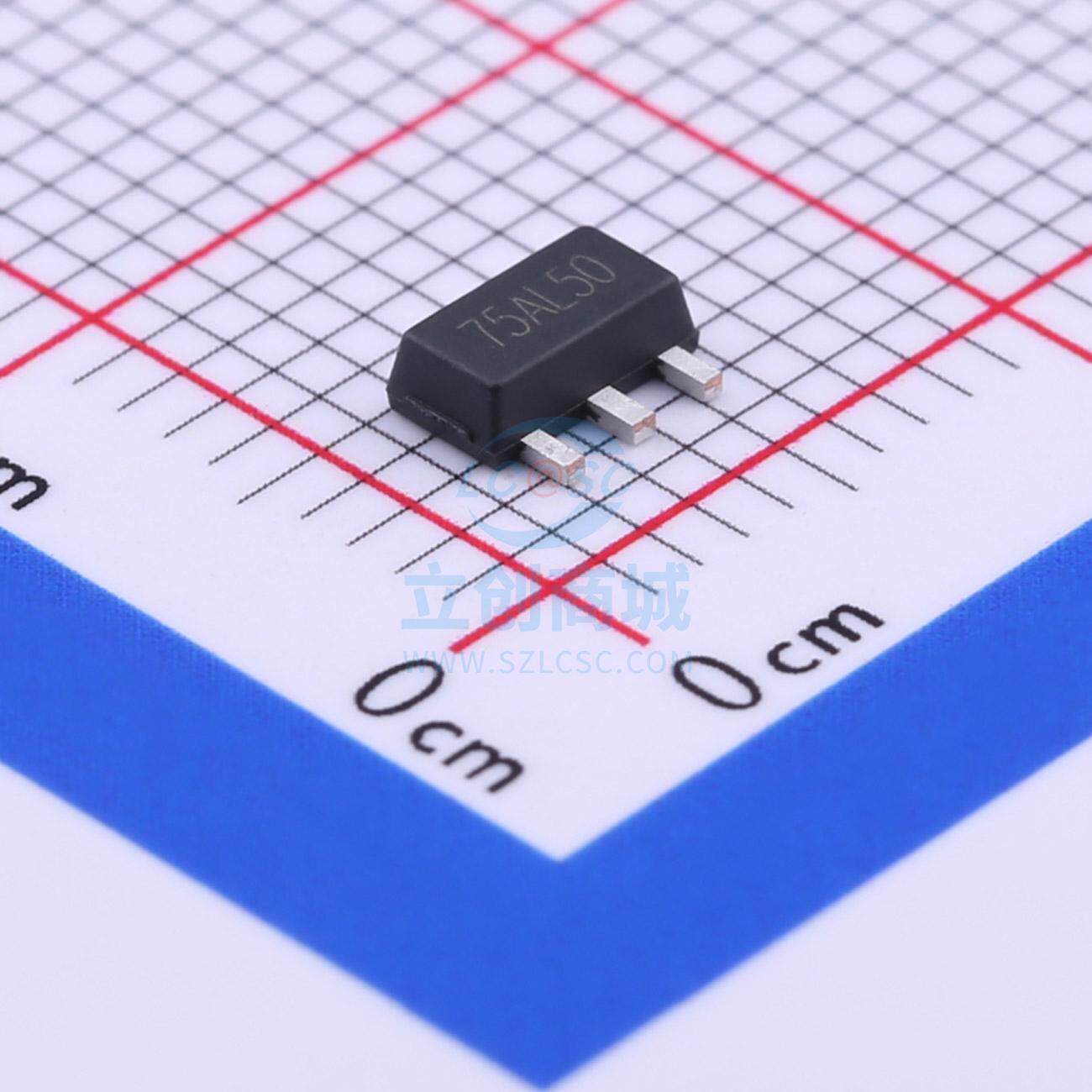 线性稳压器(LDO) PJ75AL50SQ SOT-89 PJSEMI(平晶微)