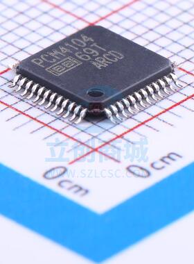 数模转换芯片DAC PCM4104PFBR TQFP-48_7x7x05P TI 全新原装正品