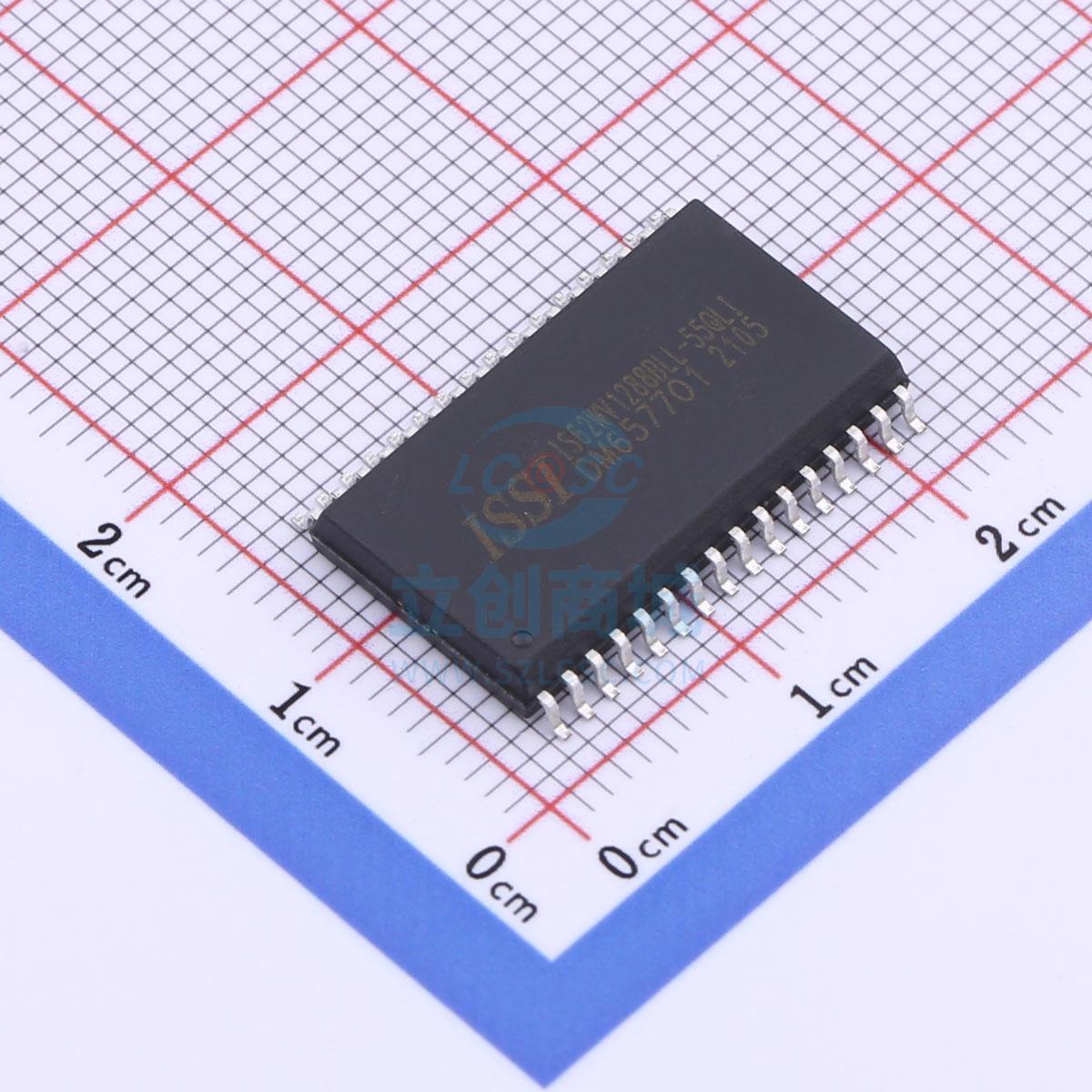 静态随机存取存储器(SRAM) IS62WV1288BLL-55QLI SOP-32 ISSI(美