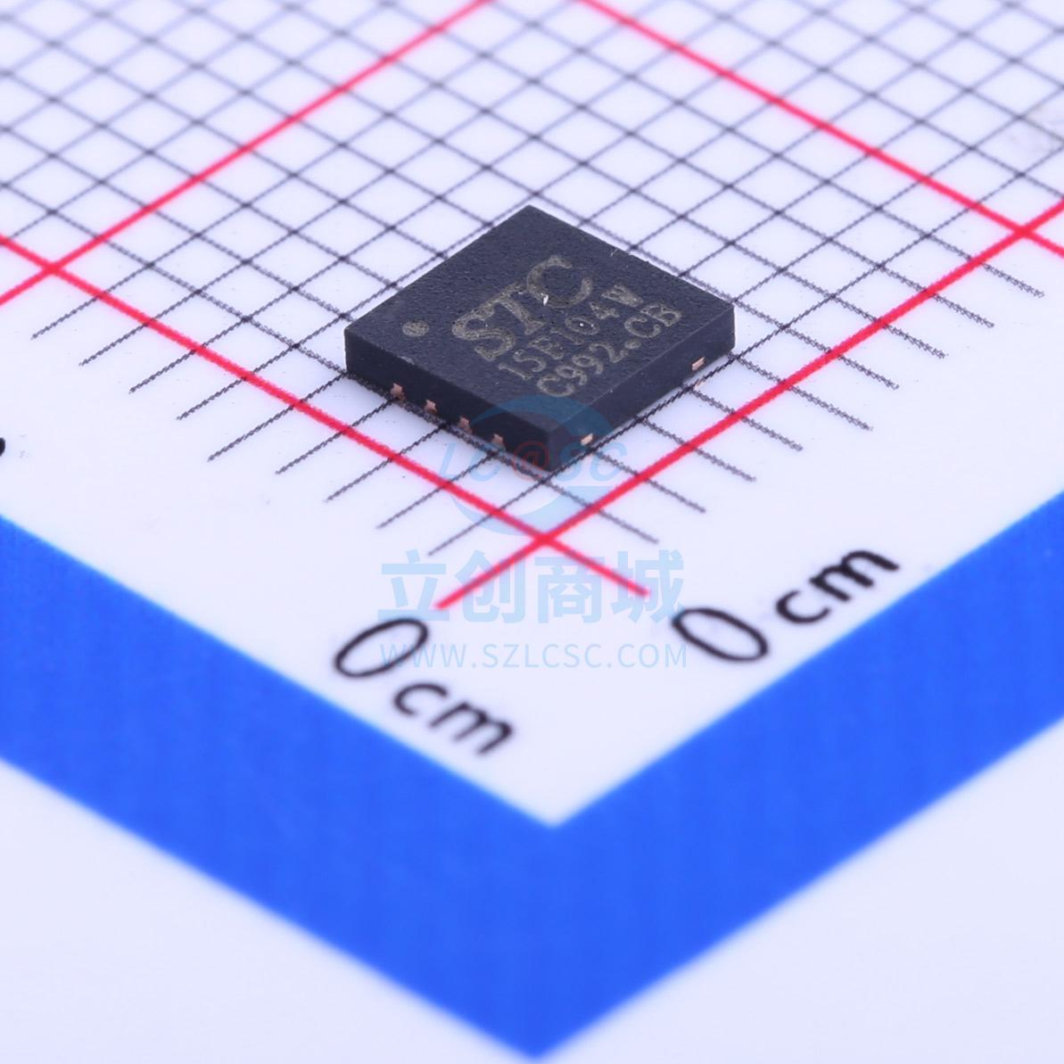 单片机(MCU/MPU/SOC) STC15F104W-35I-DFN8 DFN-8 全新原装进口