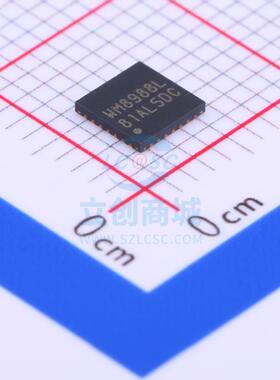 音频接口芯片 WM8988LGECN/RV QFN-28 全新原装进口