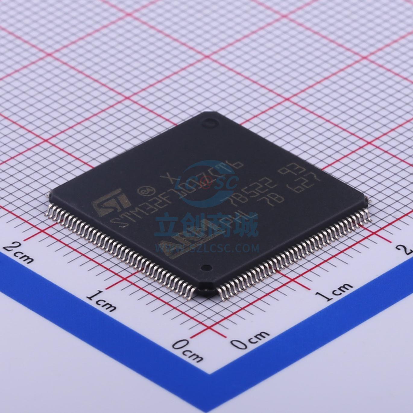 单片机芯片IC STM32F101ZCT6 LQFP-144_20x20x05P ST 全新原装进