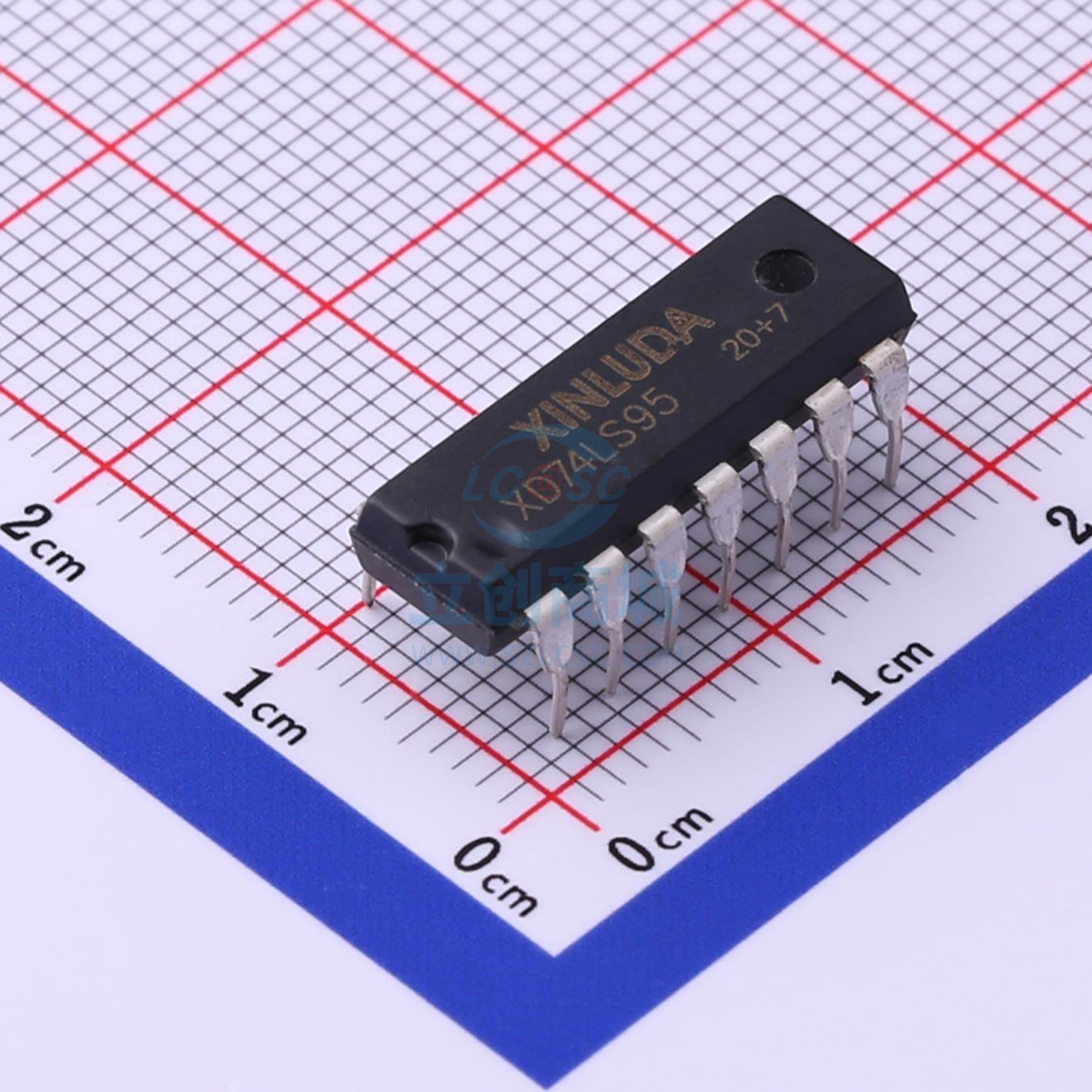 寄存器 XD74LS95 DIP-14 XINLUDA(信路达)