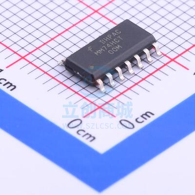 逻辑门 MM74HCT00MX SOIC-14_150mil ON 全新原装进口