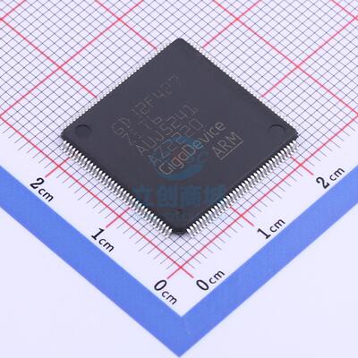 单片机(MCU/MPU/SOC) GD32F427ZET6 LQFP-144 全新原装进口