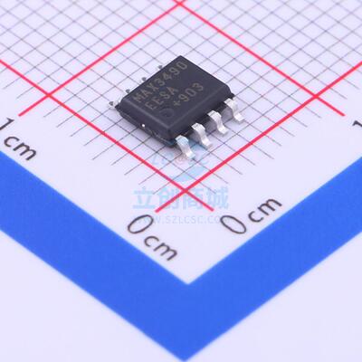 RS-485/RS-422芯片 MAX3490EESA+T SOIC-8_150mil MAXIM 全新原装