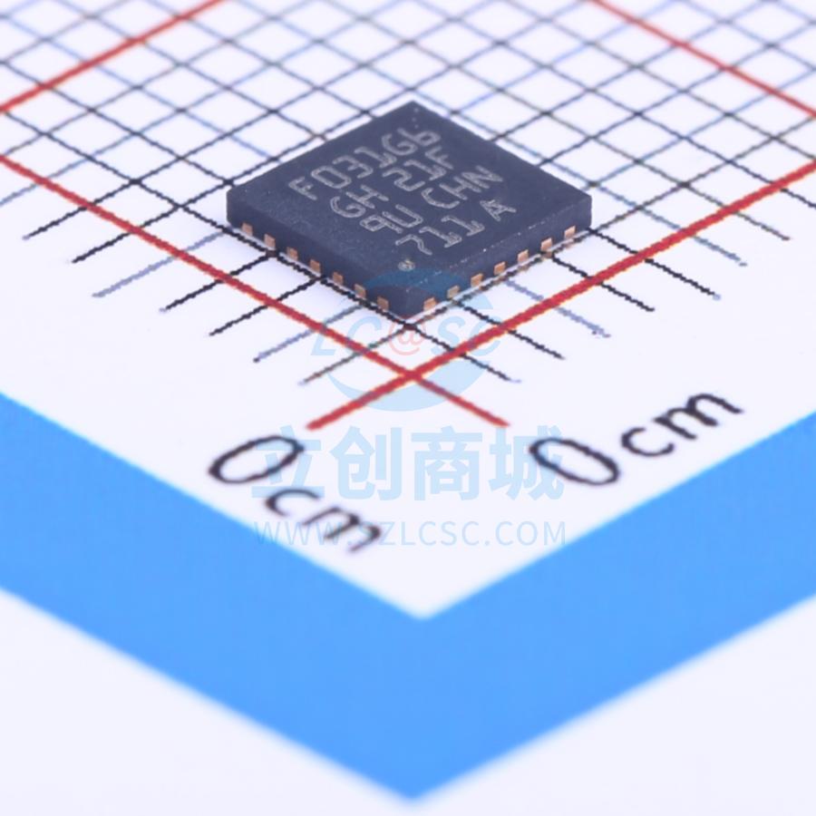 单片机芯片IC STM32F031G6U6 UFQFPN-28 ST 全新原装进口