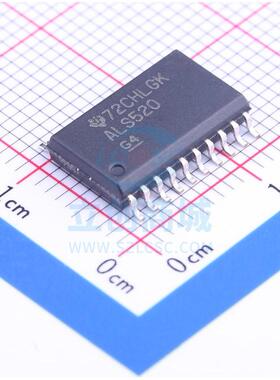 数字比较器 SN74ALS520DW SOIC-20_300mil TI 全新原装进口