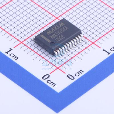 RS-485/RS-422芯片 MAX3161EEAG+T SSOP-24 MAXIM 全新原装进口