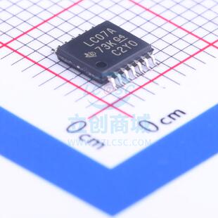 驱动器 SN74LVC07APWR TSSOP-14 TI 全新原装进口