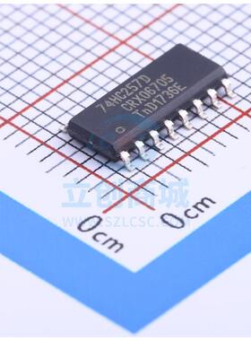 信号开关/编解码器/多路复用器 74HC257D,653 SOIC-16_150mil Nex
