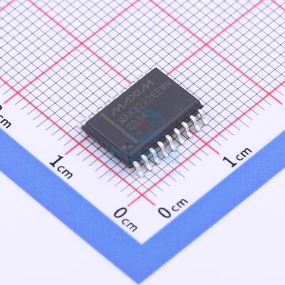 RS232芯片 MAX3222EEWN+T SO-18 MAXIM(美信)