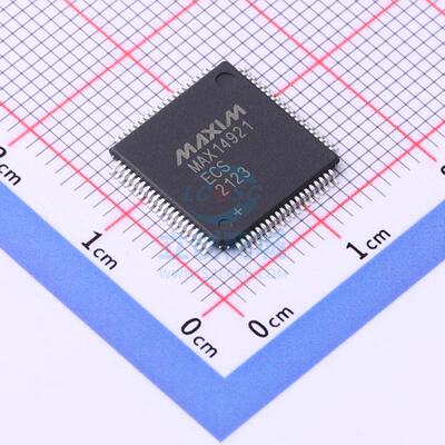 电池管理 MAX14921ECS+T TQFP-80 全新原装进口