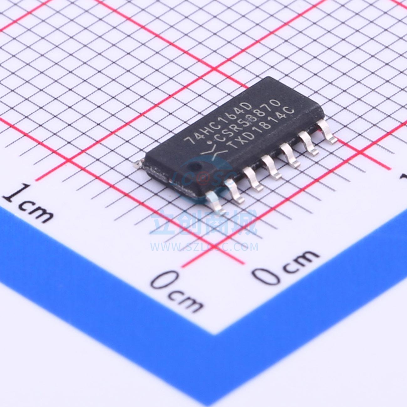 寄存器 74HC164D,653 SOIC-14_150mil 全新原装进口
