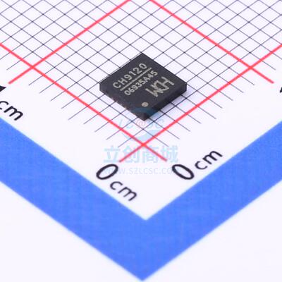 以太网芯片 CH9120 QFN-28 WCH 全新原装进口