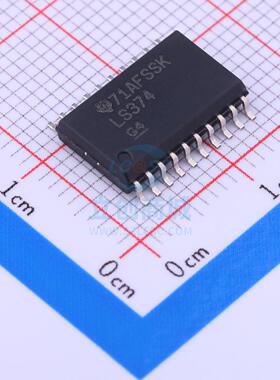 触发器 SN74LS374DWR SOIC-20_300mil TI 全新原装进口