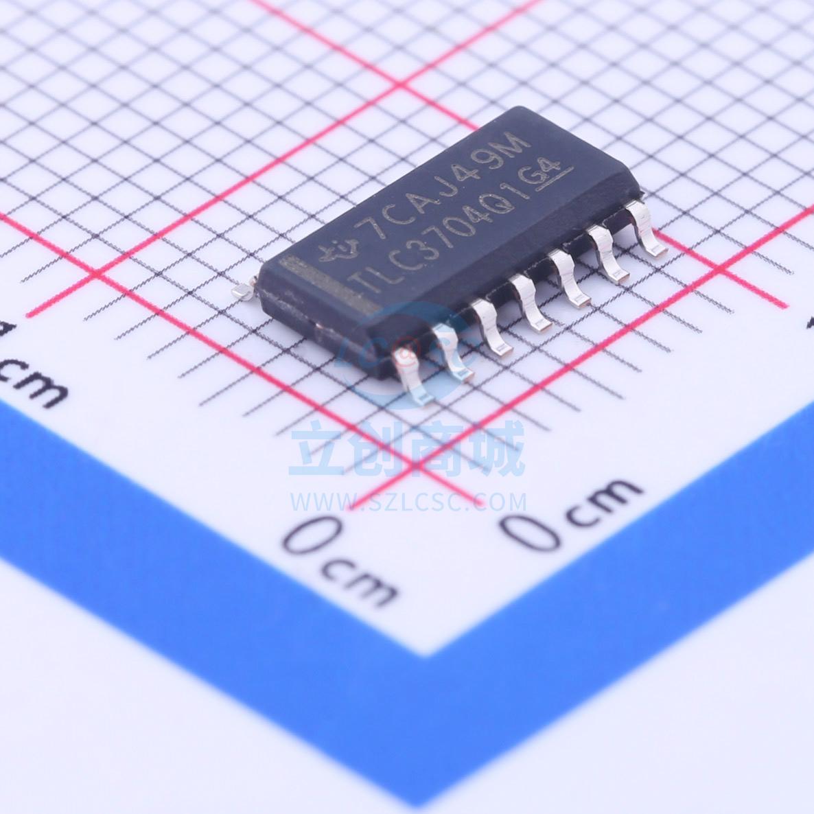 比较器 TLC3704QDRQ1 SOIC-14_150mil TI 全新原装进口