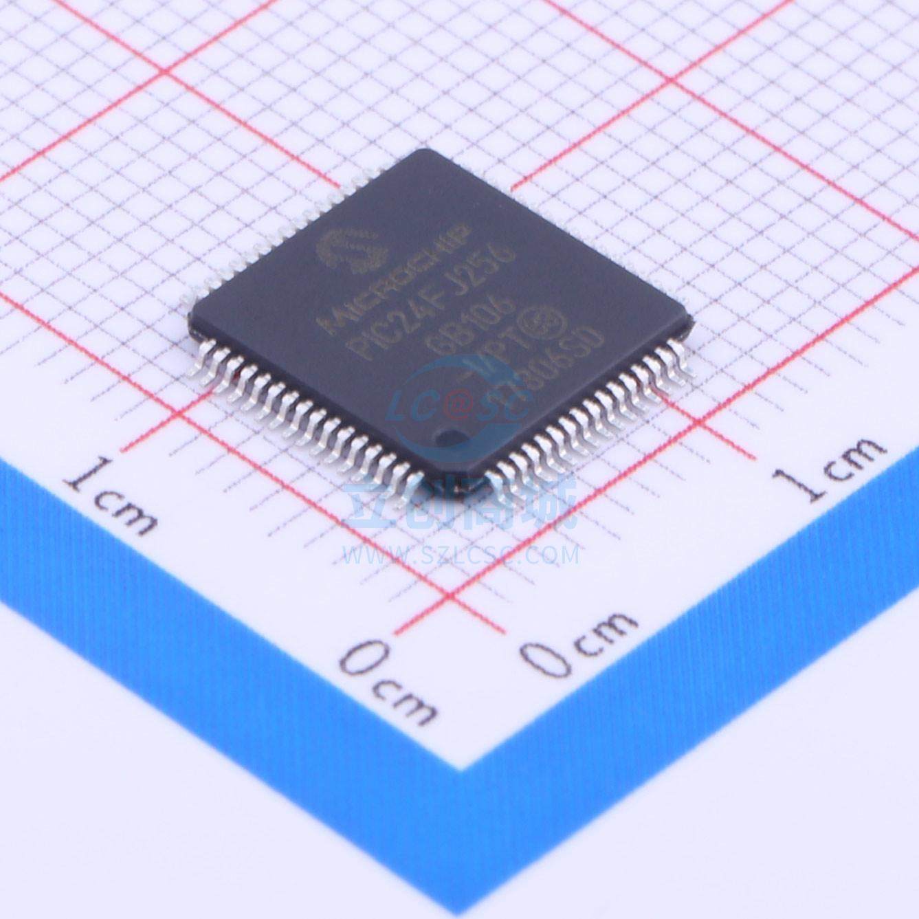 芯片IC PIC24FJ256GB106T-I/PT TQFP-64_10x10x05P MIC 全新原装